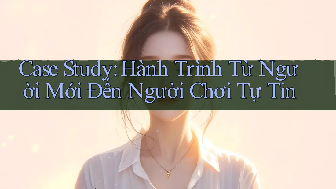 Case Study: Hành Trình Từ Người Mới Đến Người Chơi Tự Tin Case Study: Hành Trình Từ Người Mới Đến Người Chơi Tự Tin