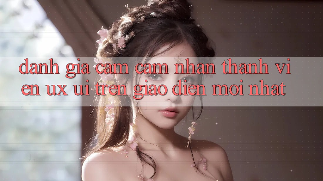 Đánh Giá Cảm cảm nhận Thành viên (UX/UI) Trên Giao Diện Mới nhất Đánh Giá Cảm cảm nhận Thành viên (UX/UI) Trên Giao Diện Mới nhất