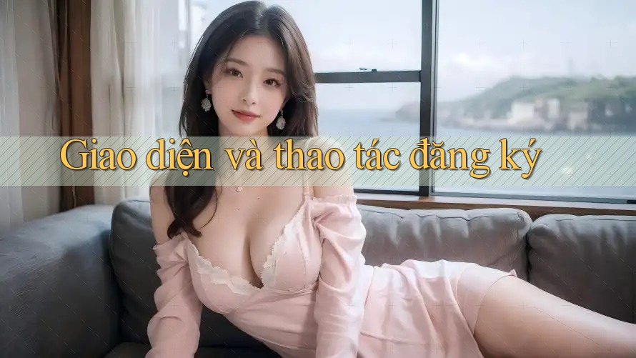 Giao diện và thao tác đăng ký Giao diện và thao tác đăng ký