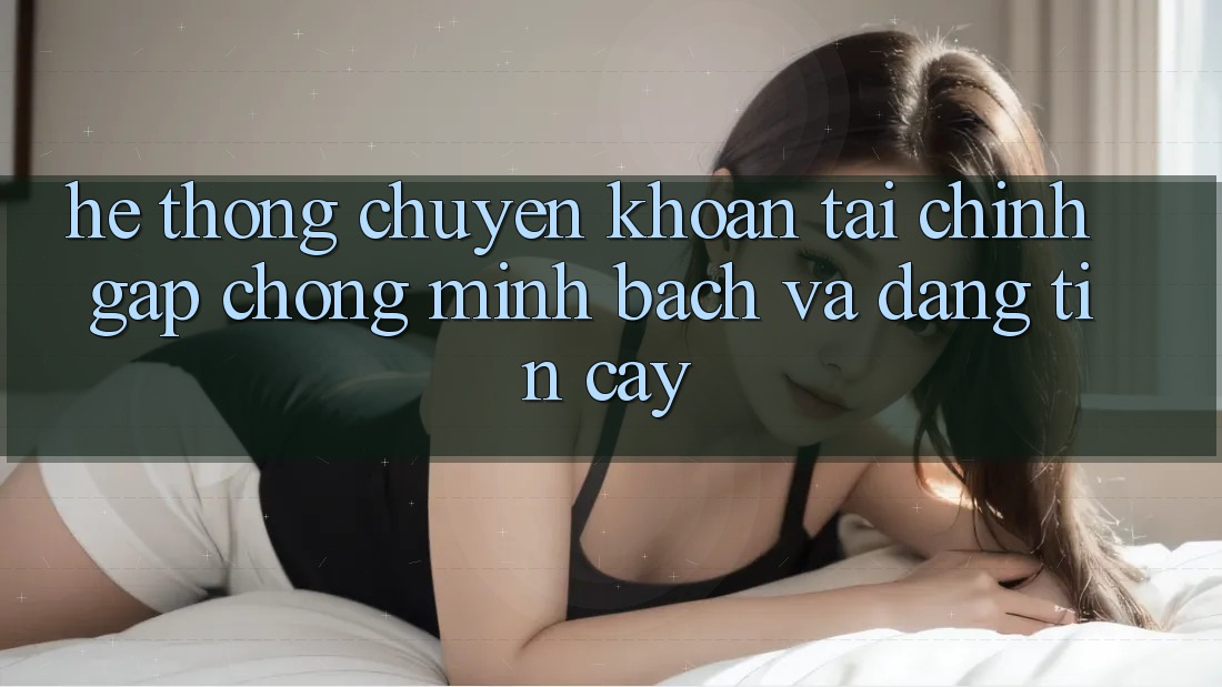 Hệ Thống Chuyển khoản Tài Chính: Gấp Chóng, Minh Bạch Và Đáng tin cậy Hệ Thống Chuyển khoản Tài Chính: Gấp Chóng, Minh Bạch Và Đáng tin cậy