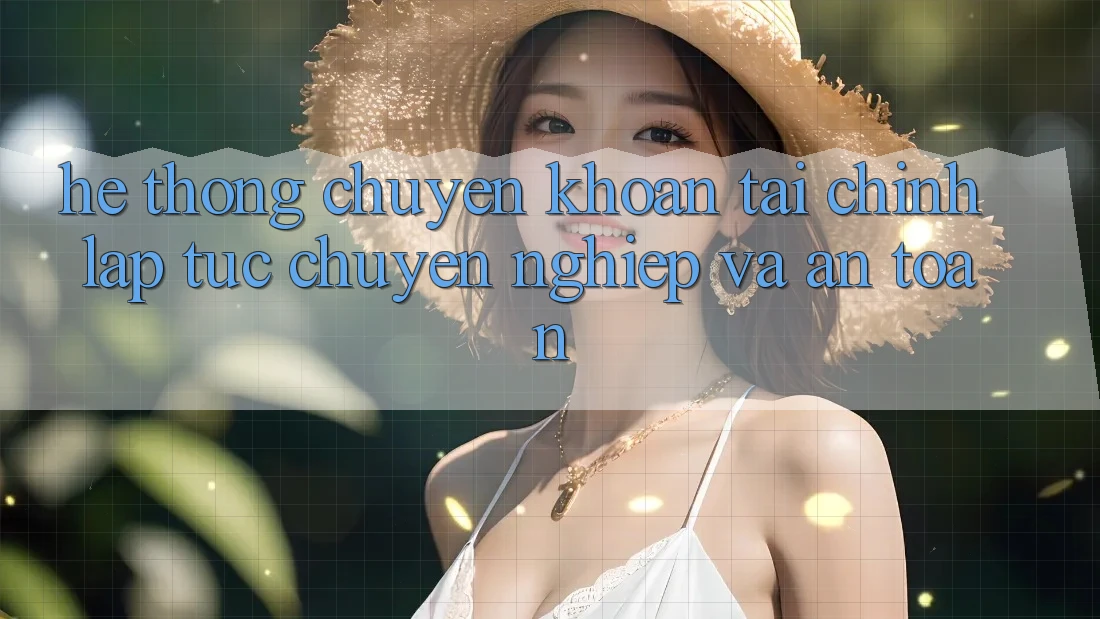 Hệ Thống Chuyển khoản Tài Chính: Lập tức, Chuyên nghiệp Và An Toàn Hệ Thống Chuyển khoản Tài Chính: Lập tức, Chuyên nghiệp Và An Toàn
