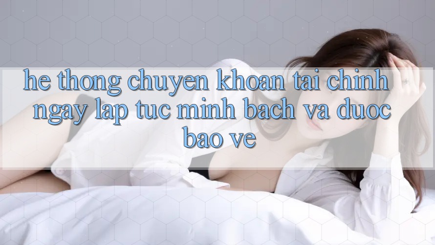 Hệ thống Chuyển khoản Tài Chính: Ngay lập tức, Minh Bạch Và Được bảo vệ Hệ thống Chuyển khoản Tài Chính: Ngay lập tức, Minh Bạch Và Được bảo vệ
