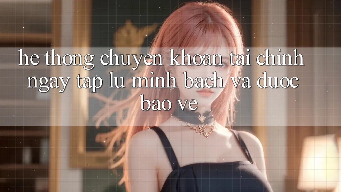Hệ Thống Chuyển khoản Tài Chính: Ngay tắp lự, Minh Bạch Và Được bảo vệ Hệ Thống Chuyển khoản Tài Chính: Ngay tắp lự, Minh Bạch Và Được bảo vệ