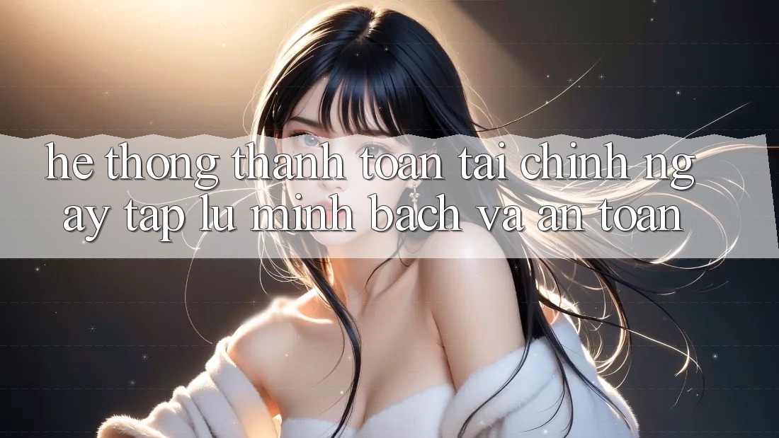 Hệ thống Thanh toán Tài Chính: Ngay tắp lự, Minh Bạch Và An Toàn Hệ thống Thanh toán Tài Chính: Ngay tắp lự, Minh Bạch Và An Toàn