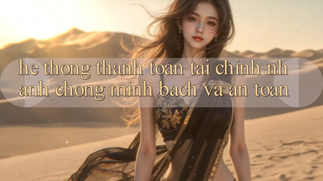 Hệ Thống Thanh toán Tài Chính: Nhanh Chóng, Minh Bạch Và An Toàn Hệ Thống Thanh toán Tài Chính: Nhanh Chóng, Minh Bạch Và An Toàn