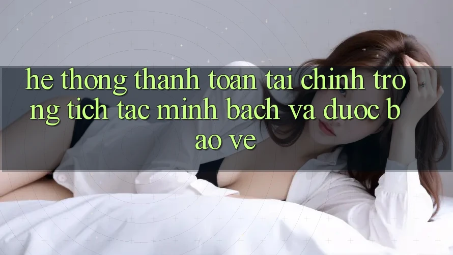 Hệ Thống Thanh toán Tài Chính: Trong tích tắc, Minh Bạch Và Được bảo vệ Hệ Thống Thanh toán Tài Chính: Trong tích tắc, Minh Bạch Và Được bảo vệ