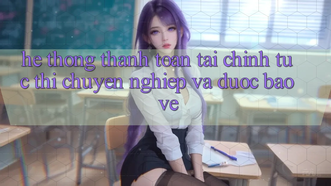 Hệ Thống Thanh toán Tài Chính: Tức thì, Chuyên nghiệp Và Được bảo vệ Hệ Thống Thanh toán Tài Chính: Tức thì, Chuyên nghiệp Và Được bảo vệ