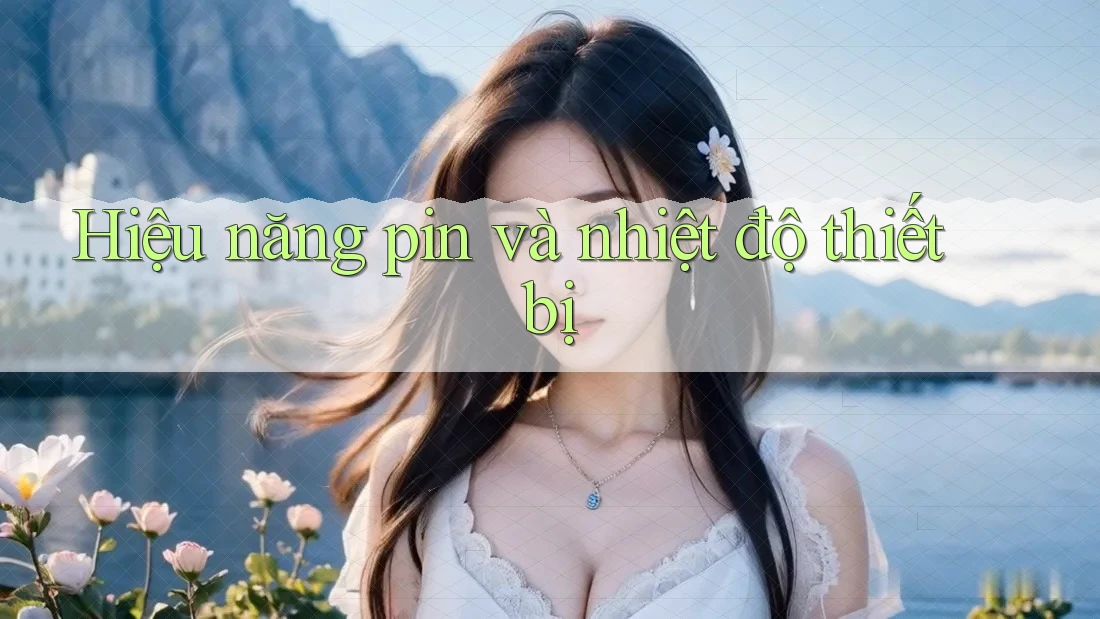 Hiệu năng pin và nhiệt độ thiết bị Hiệu năng pin và nhiệt độ thiết bị