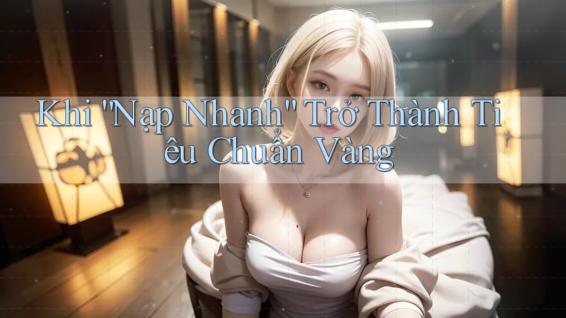 Khi “Nạp Nhanh” Trở Thành Tiêu Chuẩn Vàng Khi “Nạp Nhanh” Trở Thành Tiêu Chuẩn Vàng