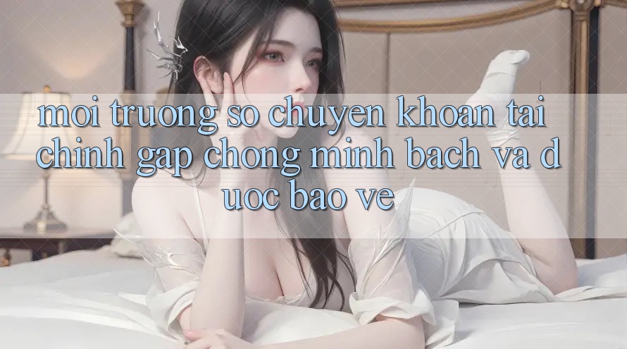 Môi trường số Chuyển khoản Tài Chính: Gấp Chóng, Minh Bạch Và Được bảo vệ Môi trường số Chuyển khoản Tài Chính: Gấp Chóng, Minh Bạch Và Được bảo vệ