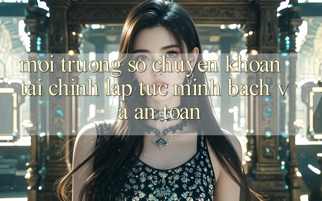 Môi trường số Chuyển khoản Tài Chính: Lập tức, Minh Bạch Và An Toàn Môi trường số Chuyển khoản Tài Chính: Lập tức, Minh Bạch Và An Toàn