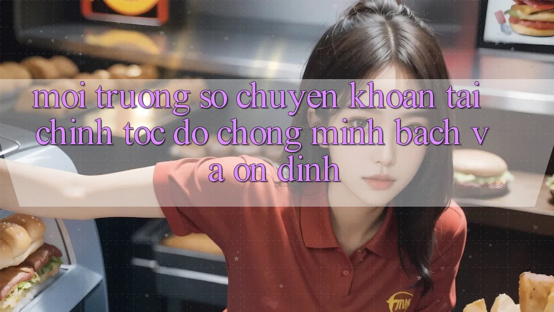 Môi trường số Chuyển khoản Tài Chính: Tốc độ Chóng, Minh Bạch Và Ổn định Môi trường số Chuyển khoản Tài Chính: Tốc độ Chóng, Minh Bạch Và Ổn định