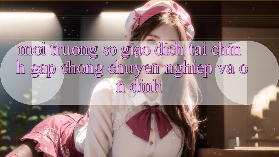 Môi trường số Giao Dịch Tài Chính: Gấp Chóng, Chuyên nghiệp Và Ổn định Môi trường số Giao Dịch Tài Chính: Gấp Chóng, Chuyên nghiệp Và Ổn định