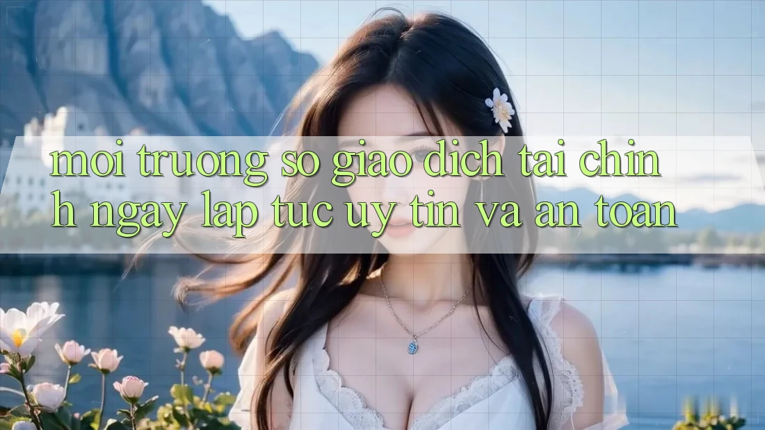 Môi trường số Giao Dịch Tài Chính: Ngay lập tức, Uy tín Và An Toàn Môi trường số Giao Dịch Tài Chính: Ngay lập tức, Uy tín Và An Toàn