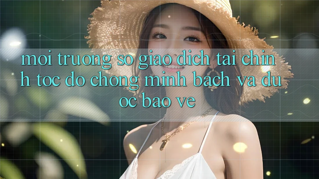 Môi trường số Giao Dịch Tài Chính: Tốc độ Chóng, Minh Bạch Và Được bảo vệ Môi trường số Giao Dịch Tài Chính: Tốc độ Chóng, Minh Bạch Và Được bảo vệ