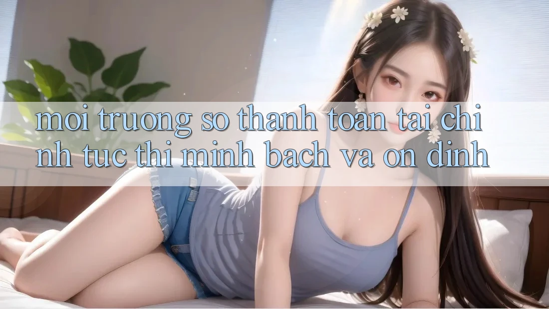 Môi trường số Thanh toán Tài Chính: Tức thì, Minh Bạch Và Ổn định Môi trường số Thanh toán Tài Chính: Tức thì, Minh Bạch Và Ổn định