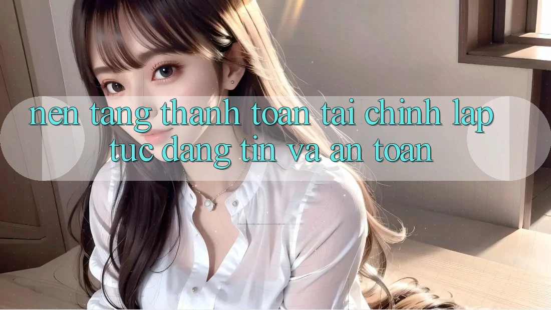Nền tảng Thanh toán Tài Chính: Lập tức, Đáng tin Và An Toàn
