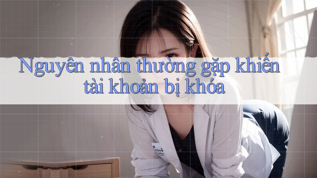 Nguyên nhân thường gặp khiến tài khoản bị khóa Nguyên nhân thường gặp khiến tài khoản bị khóa