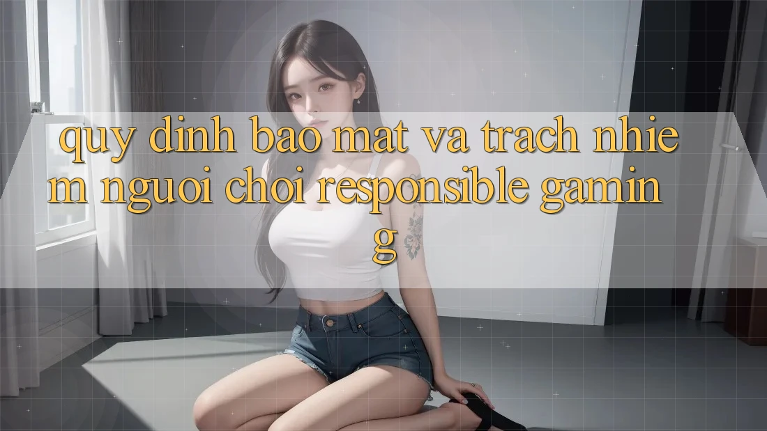 Quy định Bảo Mật Và Trách Nhiệm Người Chơi (Responsible Gaming) Quy định Bảo Mật Và Trách Nhiệm Người Chơi (Responsible Gaming)