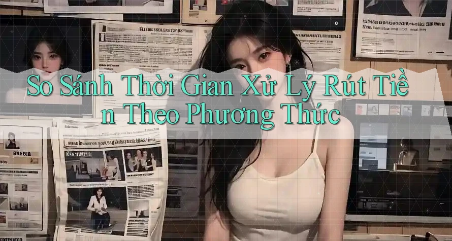 So Sánh Thời Gian Xử Lý Rút Tiền Theo Phương Thức So Sánh Thời Gian Xử Lý Rút Tiền Theo Phương Thức