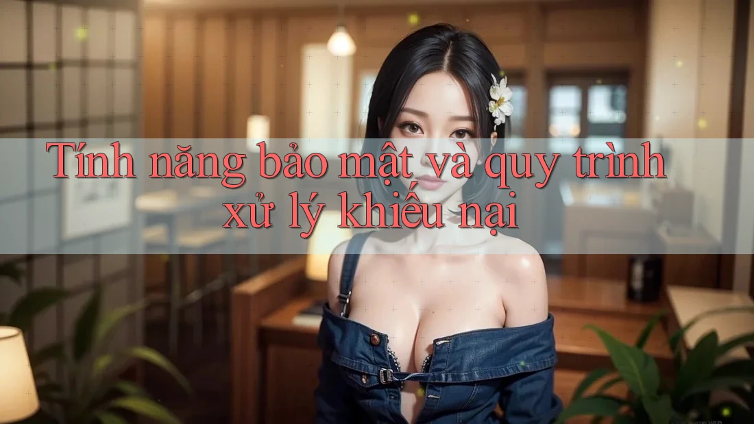 Tính năng bảo mật và quy trình xử lý khiếu nại Tính năng bảo mật và quy trình xử lý khiếu nại