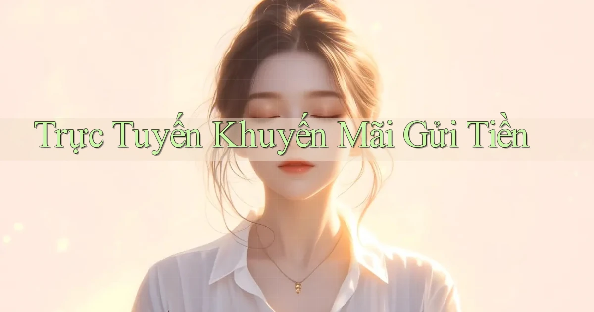 Trực tuyến Khuyến mãi gửi tiền